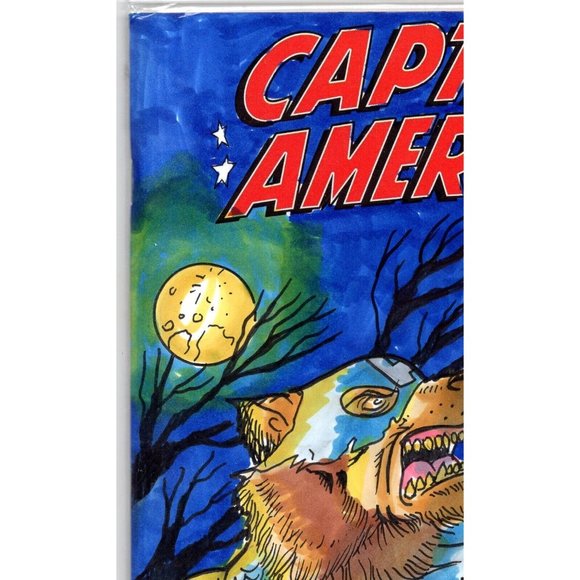 ONE-OF-A-KIND HAND-DRAWN, INKED AND COLORED SKETCHCOVER COMIC by Dan Nokes WERE - Picture 2 of 5